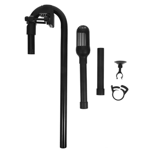BESPORTBLE Aquarium External Canister Filter Inlet Outlet Tube, Fish Tanks Water Tubing with Intake, Inflow Outflow Kit, Easy Install Aquarium Filter Accessories, Black