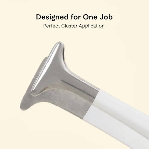Silly George The Hammerhead Lash Tweezer – Precision Applicators for Silly George Clusters & Other Faux Lashes, Patented Parallel Clamp for Even Cluster Pickup, Flat Closure, Non-Slip Handle