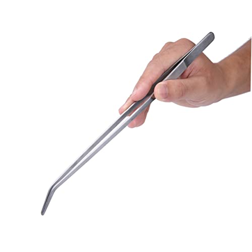BESPORTBLE 4pcs Stainless Steel Aquarium Plant Tool Set Tweezers and Scissors Kit for Aquatic Plants Ergonomic Design for Planting and Maintenance