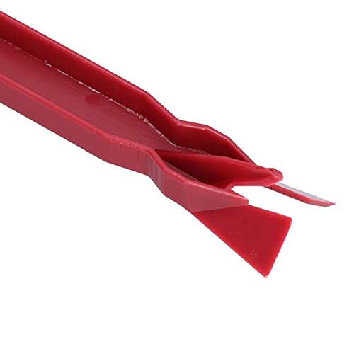 2-Pack Silicone Window Scraper Glass Glue Remover Angle Sealant Tool for Kitchen Bathroom Multi-Surface Cleaning