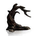 FZONE Driftwood for Aquarium Resin Model pH Neutral Aquarium Rocks for Aquascaping,Hardscape - size: 01Driftwood: 5.12" × 3.54" × 5.91"