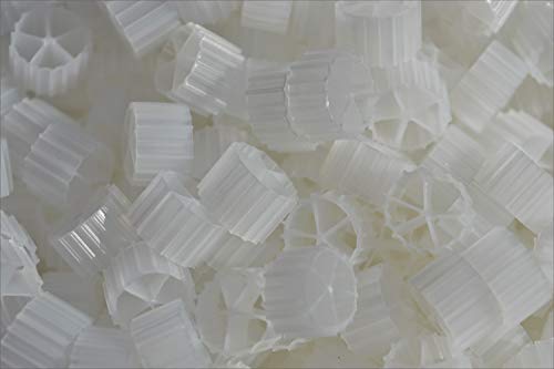 K2 Bio Filter Media Moving Bed Biofilm Reactor (MBBR) for Aquaponics, Aquaculture, Hydroponics - Ponds - Aquariums by Wholesale Koi Farm, (1 Cubic Foot) - size: 1 Cubic Foot