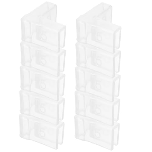 UPKOCH 10Pcs Aquarium Corner Guards Edge Protectors for Fish Tanks and Furniture Easy Installation Soft and Resilient Versatile Protection for Various Surfaces