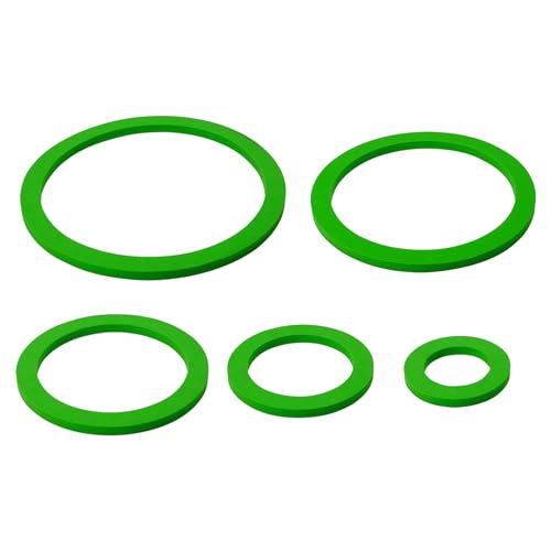 Aquarium Floating Plant Corral 5/10Pcs Floating Plant Holder Fish Feeding Rings for Fishtanks 80-200mm Pet Supplies - size: Green-A