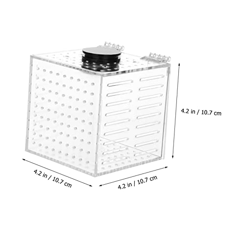 BESPORTBLE 1pc Fish Isolation Box Magnet Easy Installation Fish Hatching Container Water for Smooth for Breeding and Acclimation