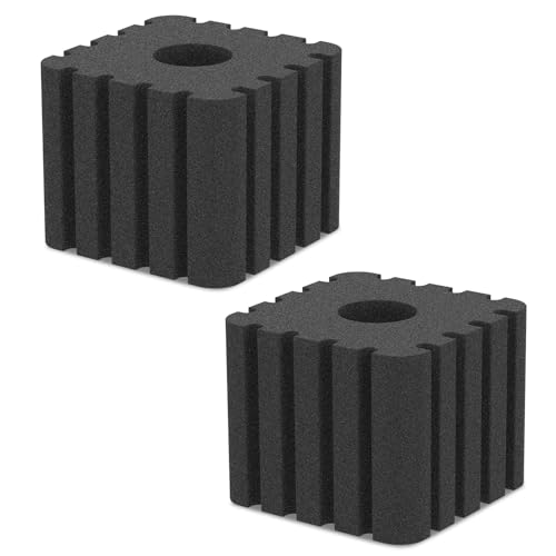 AQQA Aquarium Sponge Filter Replacement Sponge for AQ046-S (2Pack) - size: Replacement for Small