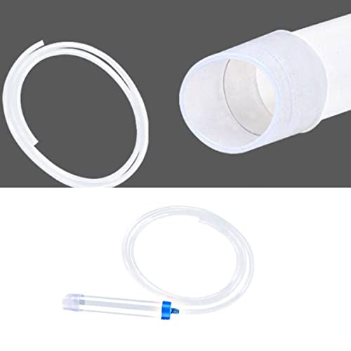 balacoo Home Aquarium in Transparant Sand Gravel Washer Pump Cleaning Changer Water for Clear Manual Siphon Cleaner Fish Changing Tank