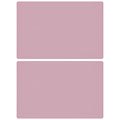 23.6'' by 15.7''Flexible Silicone Placemat Non Slip Waterproof Heat Resistant Dinner Table Mat (Light Pink-2 Pcs) - color: Light Pink-2 Pcs