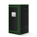 2x2 Grow Tent, 24"x24"x55'' High Reflective 600D Diamond Mylar Canvas with Observation Window and Floor Tray for Hydroponic Indoor Plant Growing - size: 24"x24"x55"
