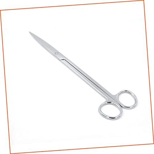 Long Handle Straight Scissors Stainless Steel Aquatic Weed Shears Heavy Duty Garden Scissors for Aquarium Plant Maintenance