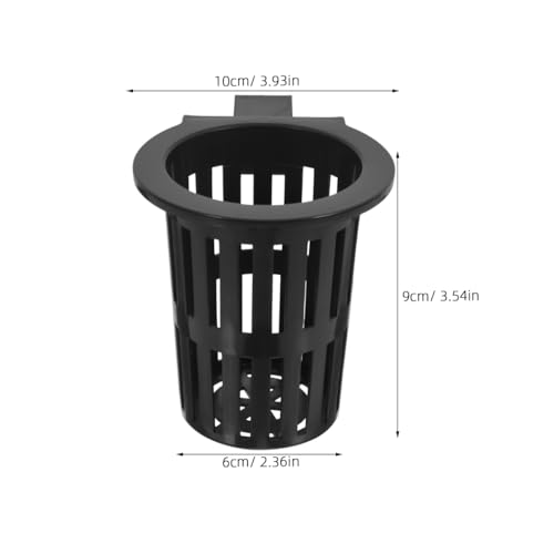 TOYANDONA 2pcs Hydroponic Sweet Potato Baskets Wall Hanging Plant Holder for Fish Tank Decorative Woven Basket Wall Decor