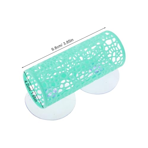 2pcs Betta Fish Cave Tunnel - Aquarium Hideout Decor Hollow Resting Sleeping Tube for Small Fish Shrimp Aquarium Decorations
