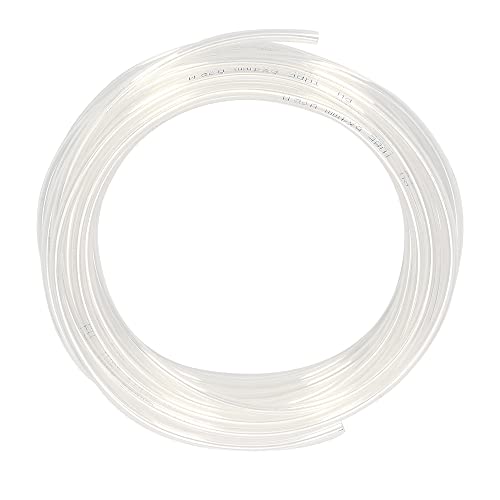 Pneumatic Tubing Clear PU Air hose Pipe Tube 6mm OD 4mm ID 39.4ft/12 Meter for Air Line or Fluid Transfer… - color: Clear, size: 6mm OD-39.4Ft/12Meter