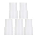 5Pcs Aquarium Water Tube Rubber Pipe Adapter Set, Transparent Hose Reducing Connector for Fish Tank, Dual - Size Silicone Tubing Fitting with Flexible Rubber Material for Aquarium (M 62x50cm / - size: M 62x50cm / 24.41x19.69in