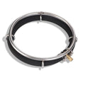 Cyrank Aquarium Air Stone, Fish Tank Bubbler Round Air Bubble Diffuser Rings Round Bubble Stone for Aquarium Water Pipe Bubbler Airstone Bubbler(15cm) - size: 15cm