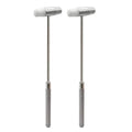 Lightweight Small Hammer, Jewelry Mallet, Craft Hammer for Small Projects, Jewelry, Watch, Tuning, Woodworking, DIY, Leather, Anti Slip Grip, 2 Pcs - color: Dual Head Hammer, 2pcs