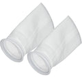 2 Pack 10 Micron 4"x9" Felt Filter Bags, 4 Inch Ring by 9 Inch Long, Liquid Filter Socks Size 3 - size: 10 Micron