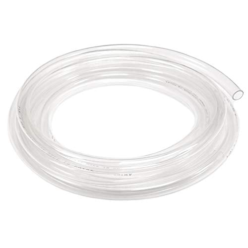 Eastrans 10ft x 1" ID Clear Vinyl Tubing, Flexible Hybrid PVC Tubing Hose, Lightweight Plastic Tube UV Chemical Resistant Vinyl Hose, BPA Free and Non Toxic - size: ID 1 INCH, style: 10 Feet