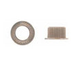 Clipsandfasteners 25 Door Hinge Pin Bushings ID .385" OD .530", Unfinished, Metal, Classic