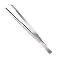 5.5 Inch Straight Tip Long Forceps Tweezers, Serrated Flat Tips Surgical Tongs Jewelers Needle Metal Sewing Sharp Kitchen Cooking Tweezers With Teeth Knurled Handles (1PCS-140mm) - color: Straight-1pcs-5.5inch