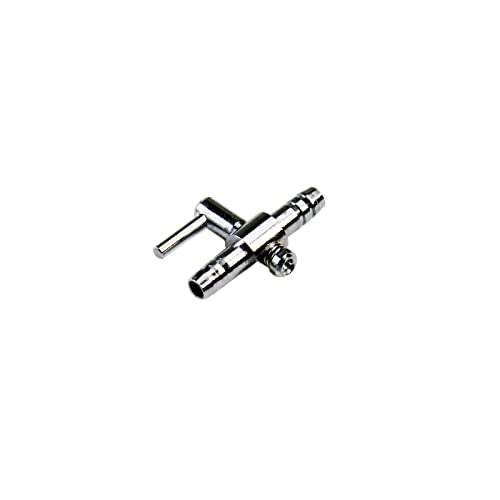 AQUANEAT Aquarium Control Valve, Metal Stainless Steel Gang Valve, Air Flow Distributor Splitter for Air Pump
