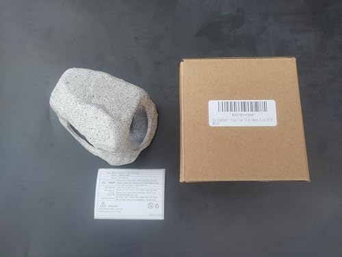 SpringSmart Aquarium Hideaway Rock Cave for Aquatic Pets to Breed, Play and Rest, Safe and Non-Toxic Ceramic Fish Tank Ornaments, Decor Stone for Betta
