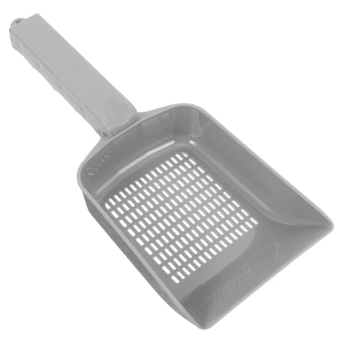 Amosfun Fish Tank Sediment Scooper and Gravel Cleaning Shovel with Drainage Holes Portable Handheld Aquarium Sand Scoop for Small Fish Tanks Multifunctional Aquarium Gravel Tool