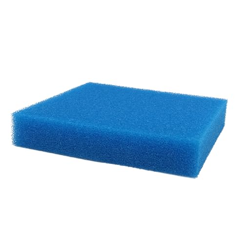 Aquarium Bio Sponge Pad Filter Media for Fish Tank,20/30/40PPI Open Cell Coarse Foam Block Foam Pre Filter Sponge (11" Lx 10.25" W x 2" H 20PPI) - size: 11" Lx 10.25"W x 2"H 20PPI