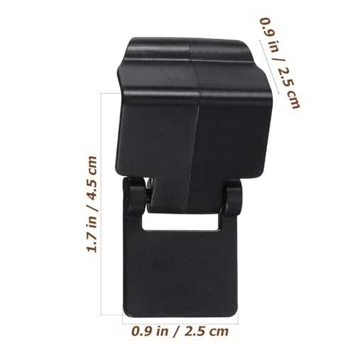BESPORTBLE 6Pcs Reptile Terrarium Screen Clips: Secure Plastic Cage Lid Locks – Escape Proof Latch Buckles for 10-120 Gallon Snake Turtle Enclosure & Fish Tank