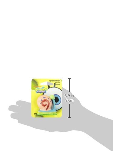 Penn-Plax Officially Licensed Spongebob Squarepants Aquarium Ornament – Gary (Mini/Small Size) – Perfect for Freshwater and Saltwater Tanks - size: Mini