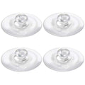 Nature Anywhere Replacement Suction Cups (4-Pack) - 2 Inch Diameter Heavy Duty Suction Cup for Window Bird Feeders, Awesome for Shower, Kitchen Sink Caddy