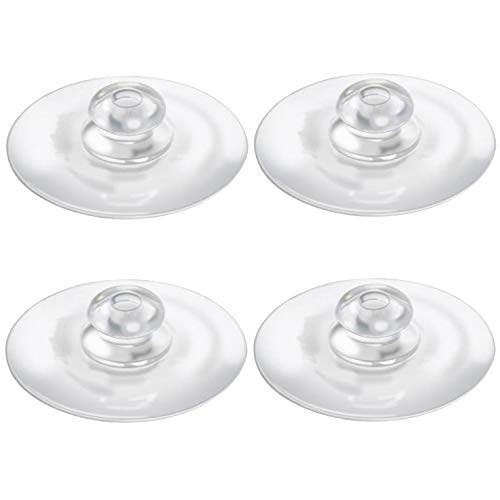 Nature Anywhere Replacement Suction Cups (4-Pack) - 2 Inch Diameter Heavy Duty Suction Cup for Window Bird Feeders, Awesome for Shower, Kitchen Sink Caddy