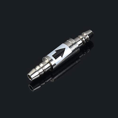 CO2 Glass Aquarium Supply Accessories, CO2 Diffuser CO2 Drop Checker CO2 Bubble Counter Check Valve for Aquarium Planted Tank (Check Valve)