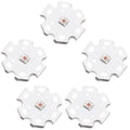 5Pcs 3W 660nm Red Super Bright Intensity 3535 SMD High Power LED Chip with Aluminum Plate 20mm Star PCB Base for Heat Sink for Growing Light(120deg,Red 660nm-665nm,DC 2.2-2.4V,700mA) - color: Red660-665nm