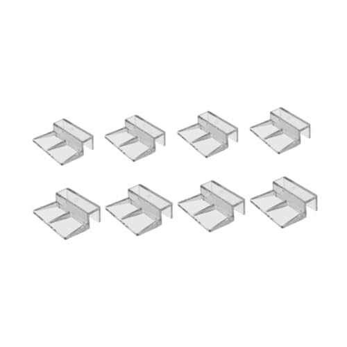 8 Pieces Fish Tank Lid Holder Covers Bracket Aquarium Lid Clips
