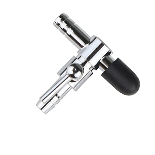 Aquarium Fish Tank Air Flow Control Lever Pump Single Way T Valve, 6-Pack