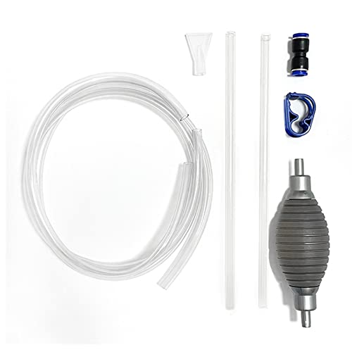 Yuly Aquarium Water Change Kit Fish for Tank Mini Siphon Gravels Vacuum Cleaner with Long Hose Small Tanks Maintenance Tool Gravel Cleaner for Aquarium