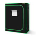 Small Grow Tent for Aerogarden，34”x18”x55” ，Hydroponics Growing System ，Highly Reflective 600D Diamond Mylar Canvas with Ventilation window and Floor Tray for Hydroponic Indoor Plant Growing - size: 34"x18"x55"