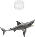 Floating Shark Ornament, Adjustable Aquarium Decor, Thematic Fish Tank Decoration for Shark Pool for Aquarium All Shark Pool Décor