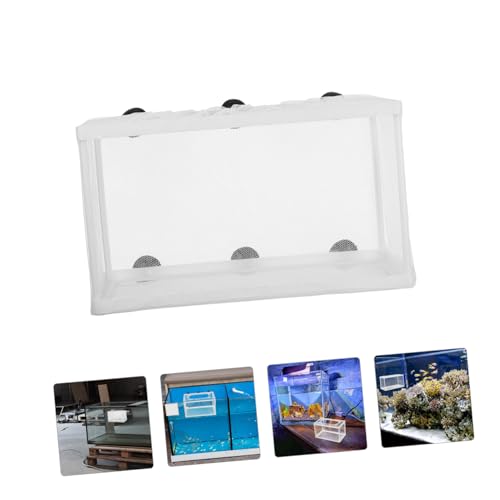 Large Aquarium Fish Net Breeder Box Baby Fish Separator Divider Isolation Box