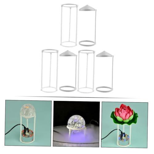 BESPORTBLE 6PCS Humidifier Splash Guard for Fish Tank and Rockery Portable Plastic Humidifier Cover Water Fountain Splash Guard Replacement for Mister and Pond