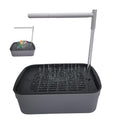 Aquarium Cleaning Tools Aquarium Gravel Cleaner, Manual Air-Press Fish Tank Vacuum with Extension Tubes & Clamp, Multifunctional Siphon Cleaner for Sand Washing