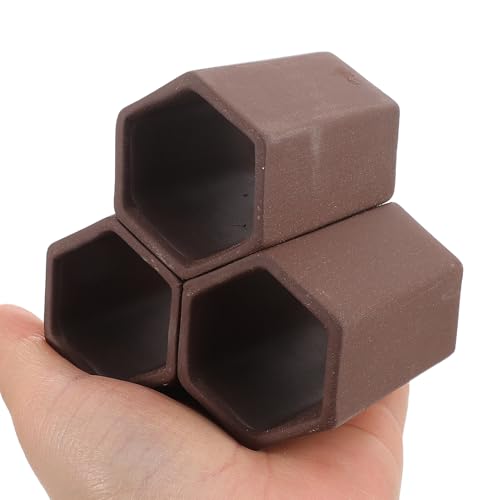 VICASKY Shrimp Cave Decor Aquarium Pottery Hideaway Tube for Spawning Shelter Fish Tank Accessories Breeding Habitat Ornament