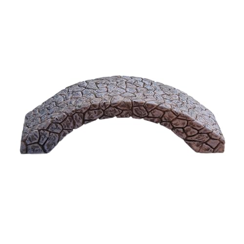 Miniature Arch Bridge Figurine Flower Pot Decor Dollhouse Ornament Micro Landscape Decor Small Statue Aquarium Decoration, Without Railings - size: without Railings