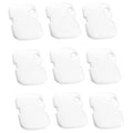 AQUANEAT Replacement Canister Filter Pads Compatible with Cascade 700/1000 CCF2UL/CCF3UL Generic Aquarium Filter Floss Media (24pcs) - size: 24pcs
