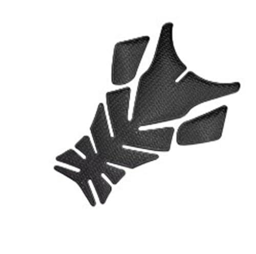 Universal Fuel Tank Sticker for Motorcycle Tank Pad Fish Bone Mat Oil Gas Tank Protector Motorcycle Cover Decal Gas Stickers Decals - color: Model J Black