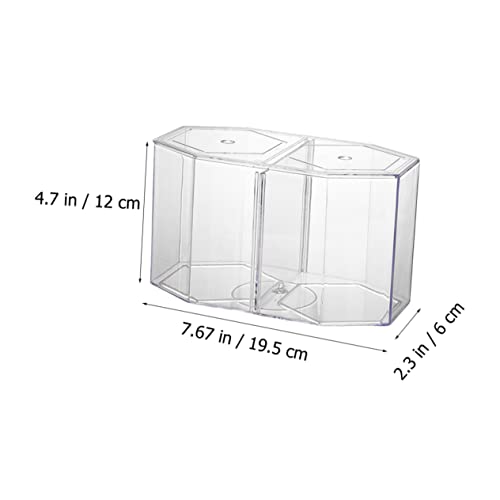 ibasenice Multi-Function Transparent Isolation Box for Betta Fish Practical Aquarium Accessory for Breeding and Easy to Clean Safe Material for Fish Tanks