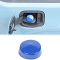 Aunginsy Capless Gas Cap Dirt, Water & Dust Cover Fuel Filler Cover Compatible with Ford Maverick 2022-2025 Cap & Shield Capless Gas Cap Fuel Filler Nozzle Cover Protection ABS Accessories - color: Blue