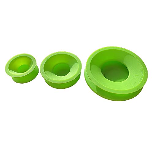 Green Piece® Glass Cleaner 2 Bottle-16 oz (Made in USA) - with Set of 3 Silicone Plugs - Excellent for Scent Proofing and Cleaning - style: 16 Fl Oz (2-Pack) + Three Green Magnetic Scrubbers