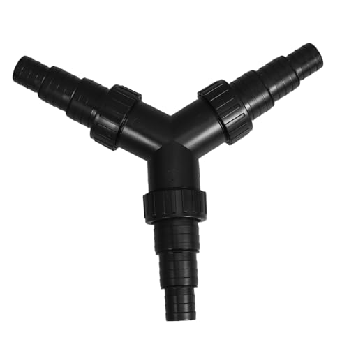 VICASKY Y-type Water Pump Splitter for Aquariums and Ponds Connector for Flexible Hose Compatibility Multi-outlet Adapter for and Filters Outlet